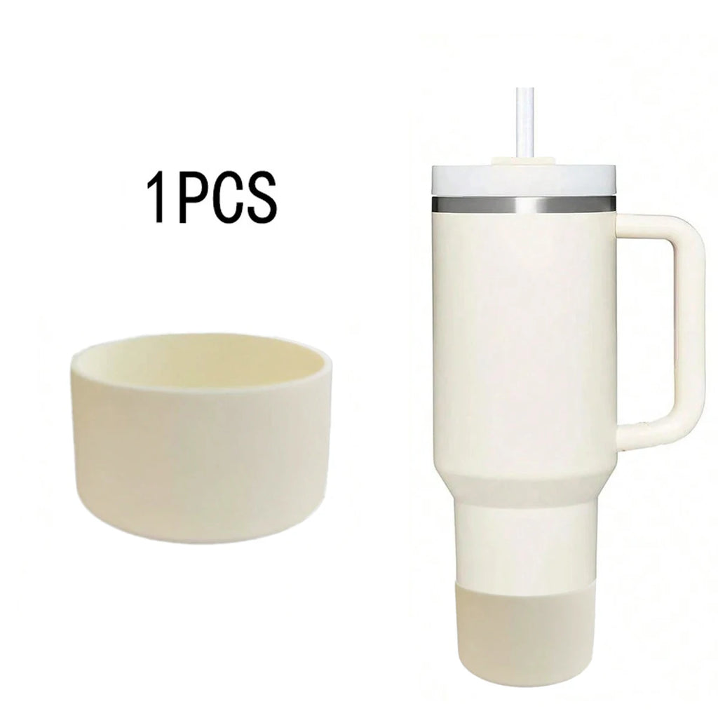 1/2PC 7.5cm Silicone Cup Boot Bottom Anti-slip Protective Sleeve Cover For Stanley 40oz Tumbler Thermos Cup 30oz Water Bottle