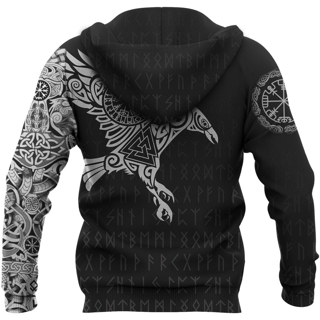 Unisex 3D Realistic Printed Novelty Hoodies for Men Women Cool Graphic Hooded Sweatshirt
