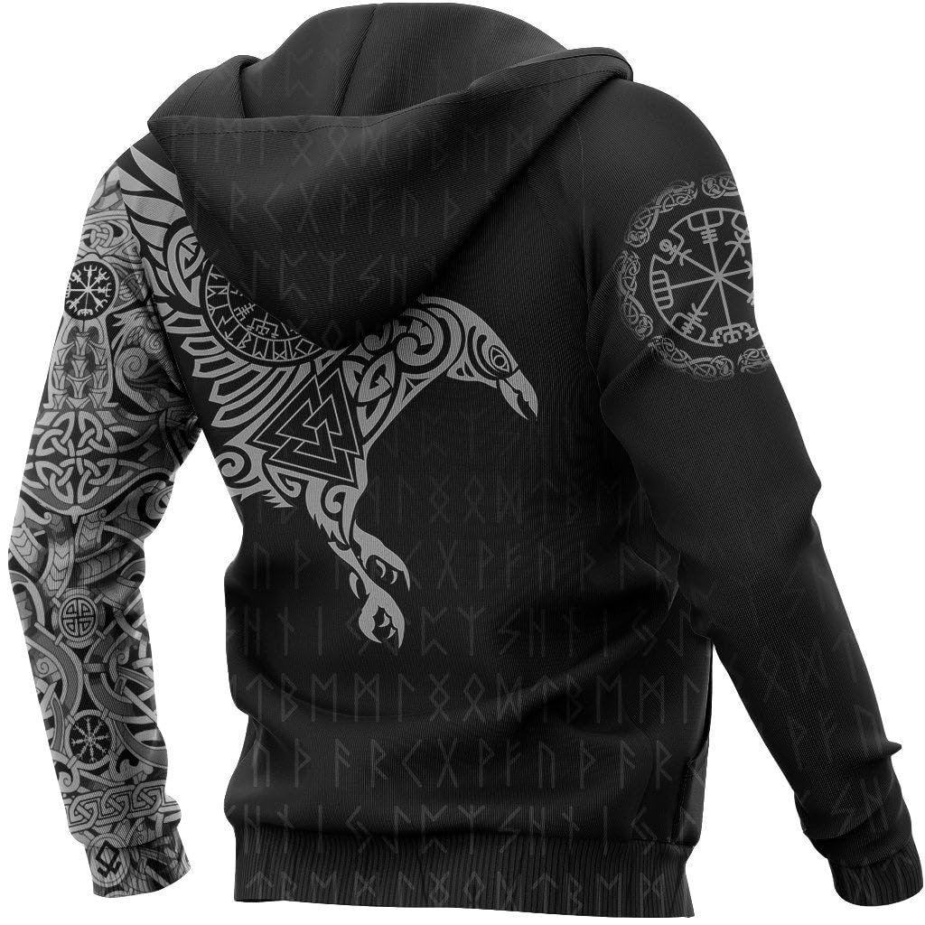 Unisex 3D Realistic Printed Novelty Hoodies for Men Women Cool Graphic Hooded Sweatshirt