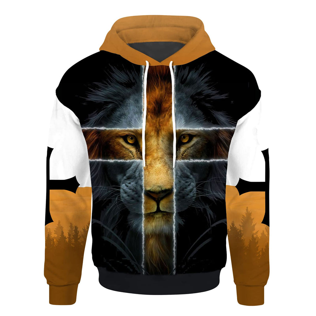 Unisex 3D Realistic Printed Novelty Hoodies for Men Women Cool Graphic Hooded Sweatshirt