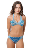 Loco Boutique Loco Zig Zag Bandeau Bikini Top
